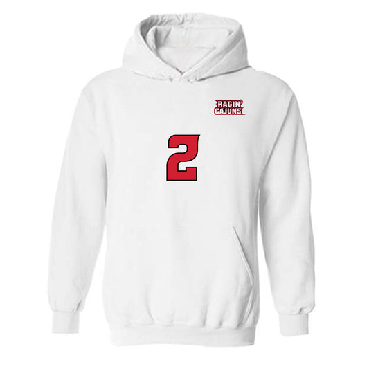 Louisiana - NCAA Women's Volleyball : Lauryn Lambert - Replica Shersey Hooded Sweatshirt-0