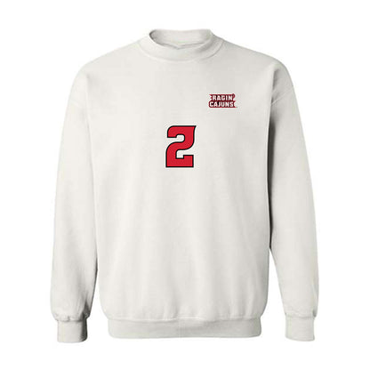 Louisiana - NCAA Women's Volleyball : Lauryn Lambert - Replica Shersey Crewneck Sweatshirt-0