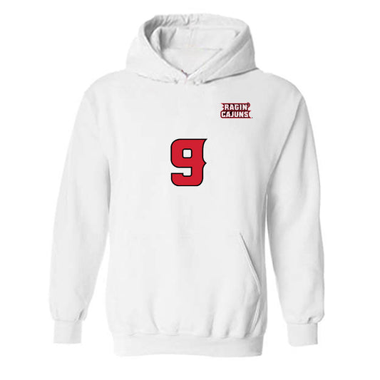 Louisiana - NCAA Women's Volleyball : Rhyan Miciotto - Replica Shersey Hooded Sweatshirt-0