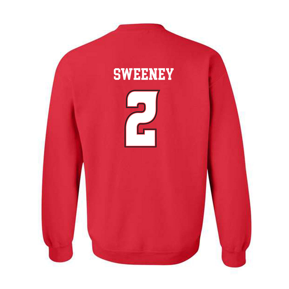 Louisiana - NCAA Women's Volleyball : Grace Sweeney - Replica Shersey Crewneck Sweatshirt-2