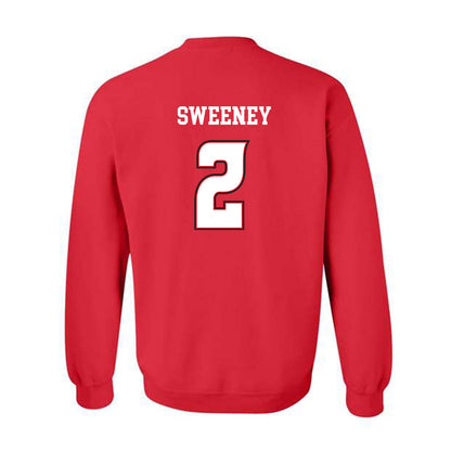 Louisiana - NCAA Women's Volleyball : Grace Sweeney - Replica Shersey Crewneck Sweatshirt-2