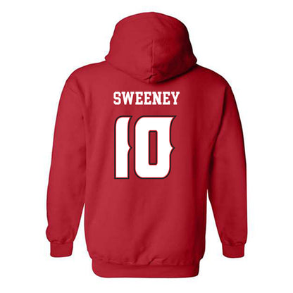 Louisiana - NCAA Women's Volleyball : Grace Sweeney - Replica Shersey Hooded Sweatshirt-1