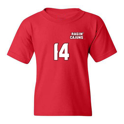 Louisiana - NCAA Women's Volleyball : Brooklyn Vigil - Replica Shersey Youth T-Shirt-1