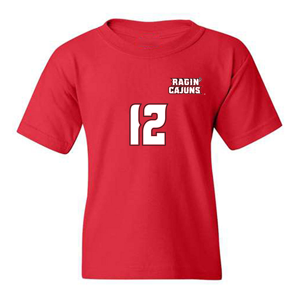 Louisiana - NCAA Women's Volleyball : Ryleigh Garis - Replica Shersey Youth T-Shirt-1