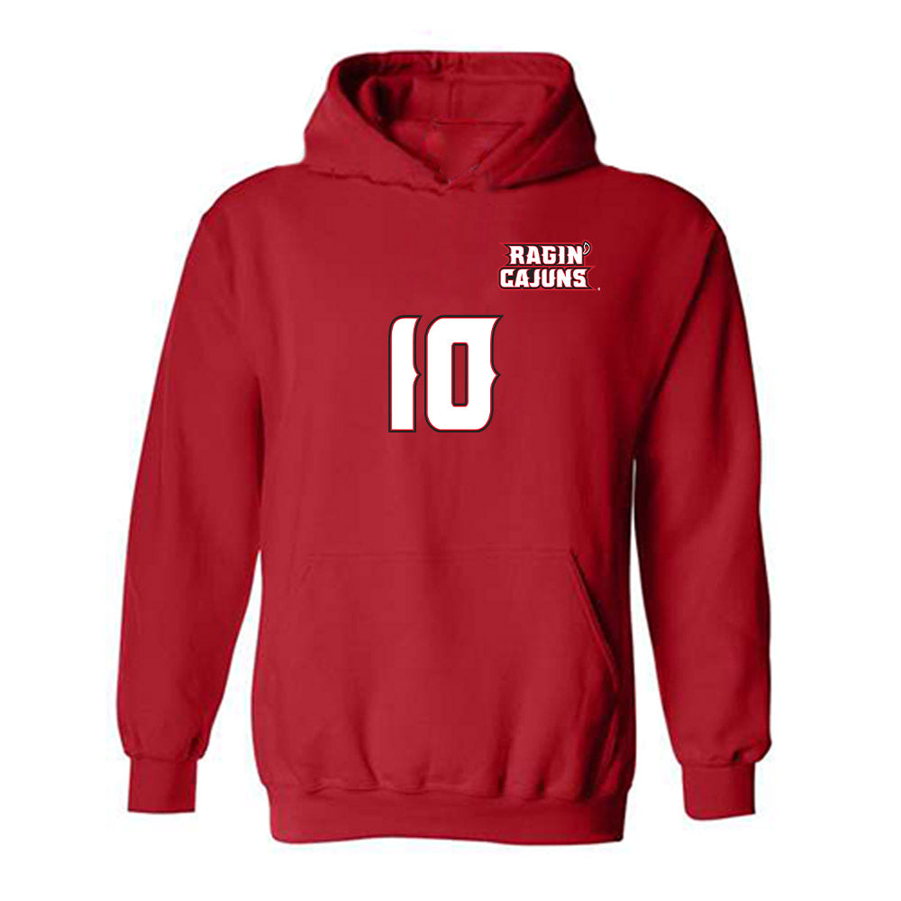 Louisiana - NCAA Women's Volleyball : Grace Sweeney - Replica Shersey Hooded Sweatshirt-0