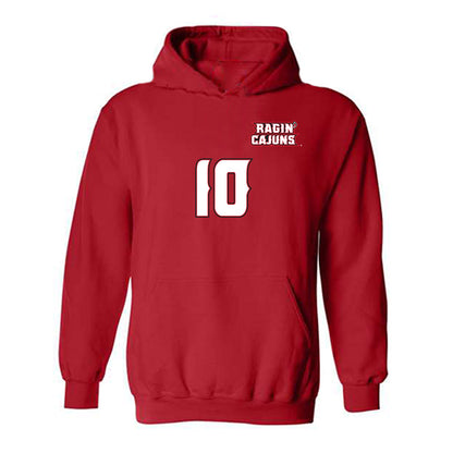 Louisiana - NCAA Women's Volleyball : Grace Sweeney - Replica Shersey Hooded Sweatshirt-0