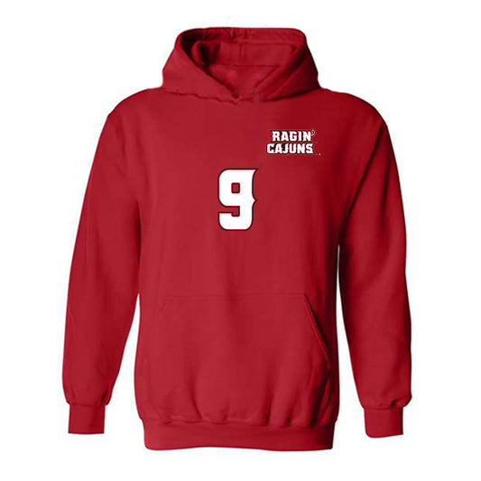 Louisiana - NCAA Women's Volleyball : Rhyan Miciotto - Replica Shersey Hooded Sweatshirt-0