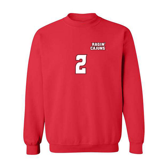 Louisiana - NCAA Women's Volleyball : Grace Sweeney - Replica Shersey Crewneck Sweatshirt-0