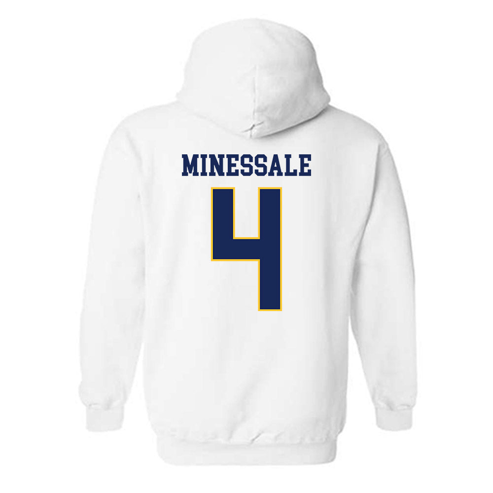 Marquette - NCAA Men's Basketball : Nolan Minessale - Replica Shersey Hooded Sweatshirt-1