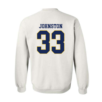 Marquette - NCAA Men's Basketball : Ethan Johnston - Replica Shersey Crewneck Sweatshirt-1