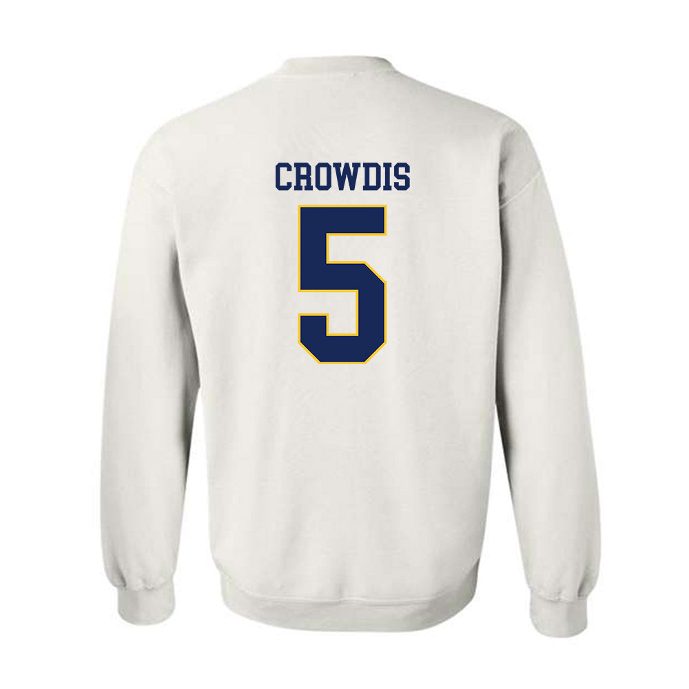 Marquette - NCAA Men's Basketball : Colton Crowdis - Replica Shersey Crewneck Sweatshirt-1
