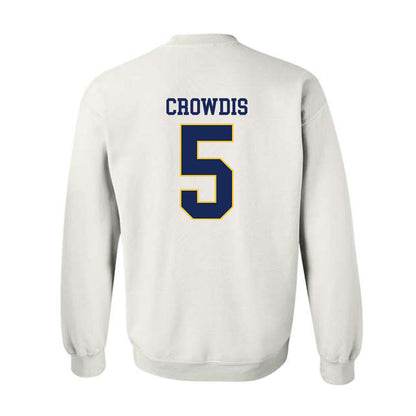 Marquette - NCAA Men's Basketball : Colton Crowdis - Replica Shersey Crewneck Sweatshirt-1