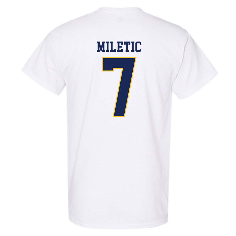 Marquette - NCAA Men's Basketball : Ian Miletic - Replica Shersey T-Shirt-1
