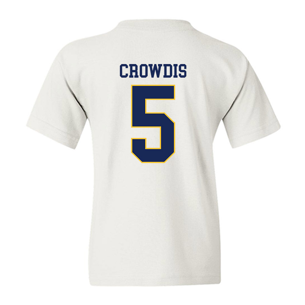 Marquette - NCAA Men's Basketball : Colton Crowdis - Replica Shersey Youth T-Shirt-1