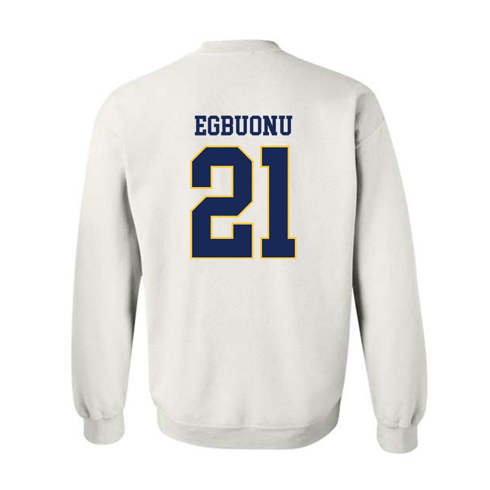 Marquette - NCAA Men's Basketball : Alex Egbuonu - Replica Shersey Crewneck Sweatshirt-1