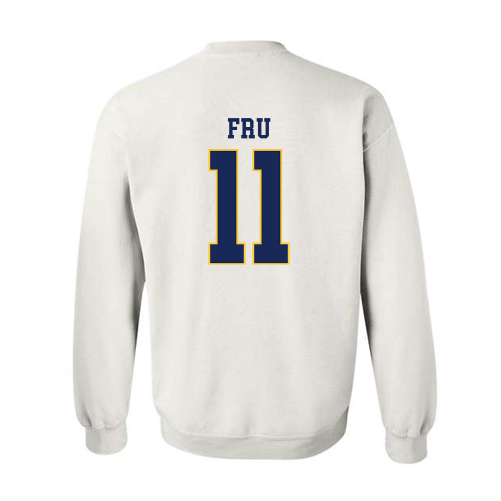Marquette - NCAA Men's Basketball : Sananda Fru - Replica Shersey Crewneck Sweatshirt-1