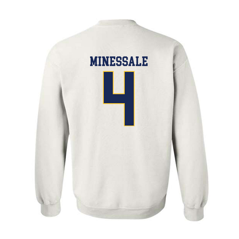 Marquette - NCAA Men's Basketball : Nolan Minessale - Replica Shersey Crewneck Sweatshirt-1