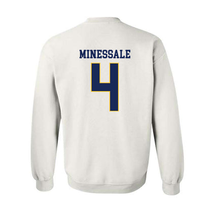 Marquette - NCAA Men's Basketball : Nolan Minessale - Replica Shersey Crewneck Sweatshirt-1