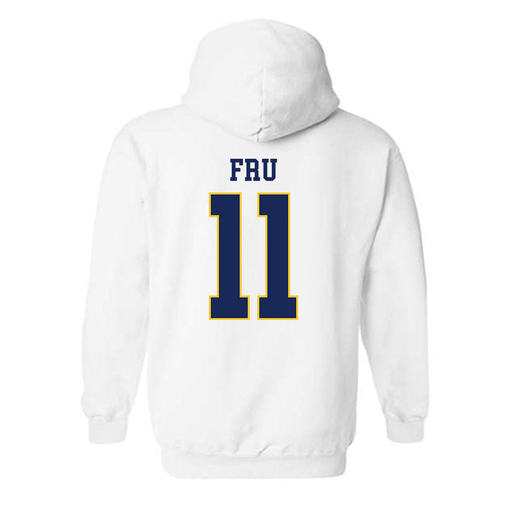 Marquette - NCAA Men's Basketball : Sananda Fru - Replica Shersey Hooded Sweatshirt-1