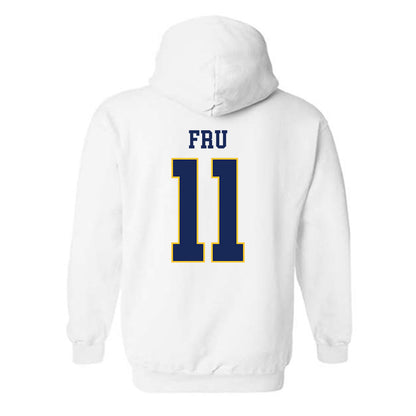 Marquette - NCAA Men's Basketball : Sananda Fru - Replica Shersey Hooded Sweatshirt-1