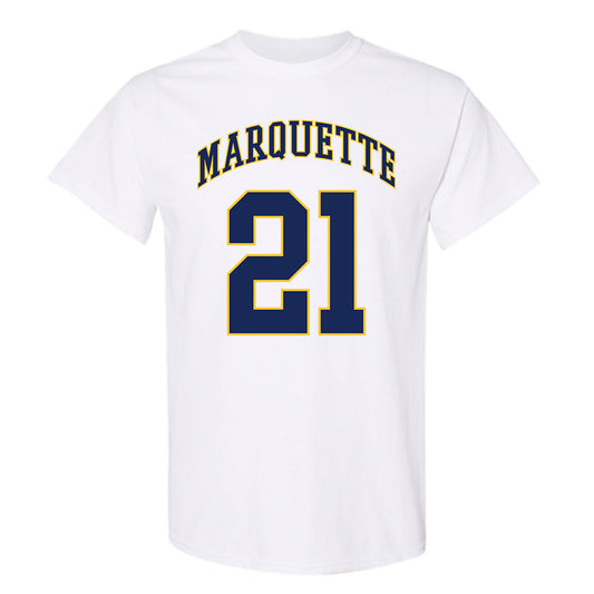 Marquette - NCAA Men's Basketball : Alex Egbuonu - Replica Shersey T-Shirt-0