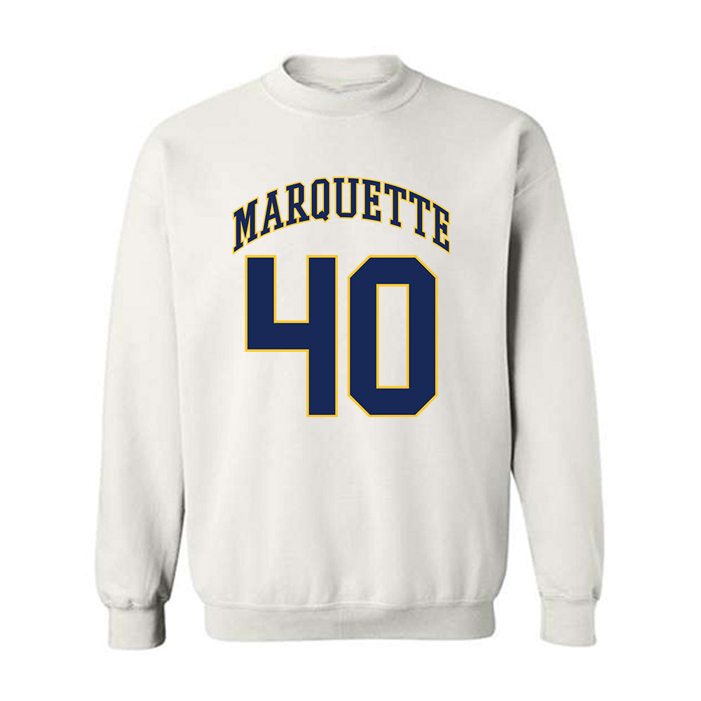 Marquette - NCAA Men's Basketball : Casey O'Malley - Replica Shersey Crewneck Sweatshirt-0
