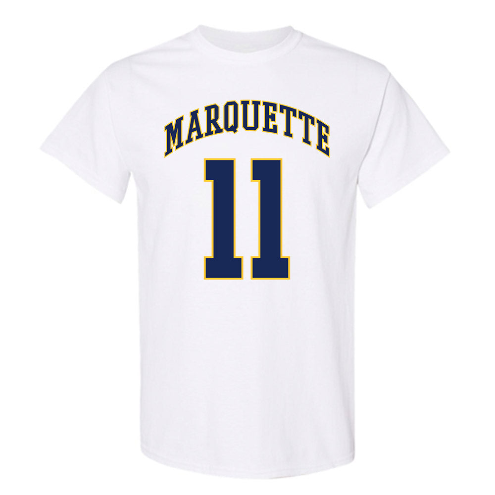 Marquette - NCAA Men's Basketball : Sananda Fru - Replica Shersey T-Shirt-0