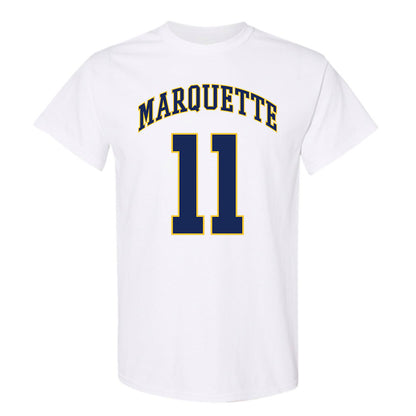 Marquette - NCAA Men's Basketball : Sananda Fru - Replica Shersey T-Shirt-0