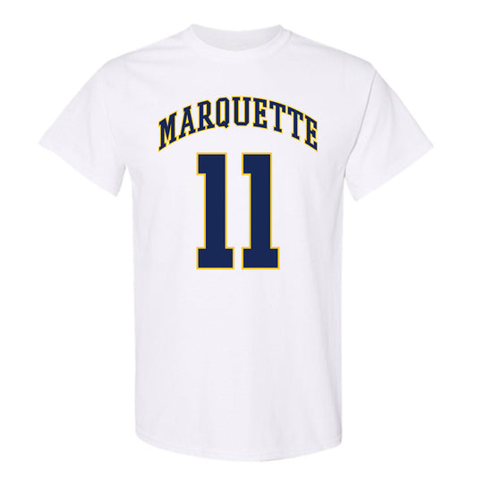Marquette - NCAA Men's Basketball : Sananda Fru - Replica Shersey T-Shirt-0