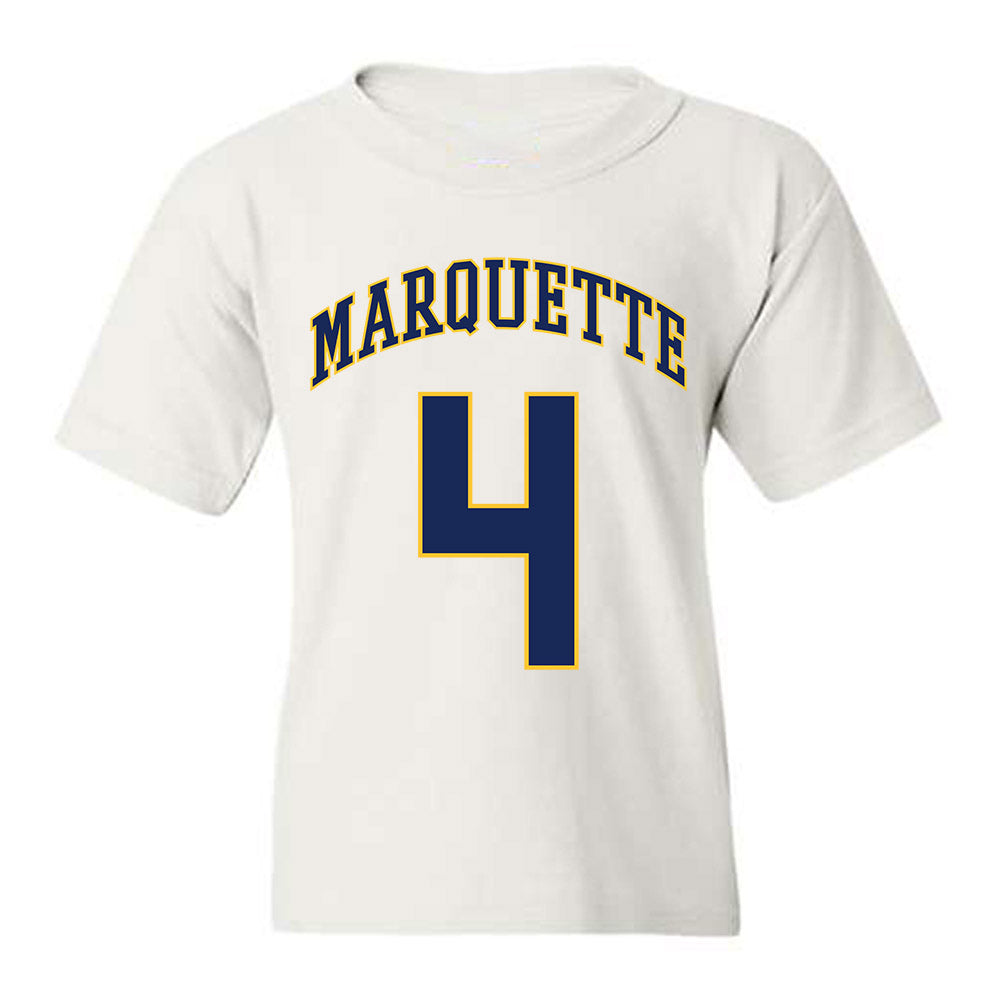 Marquette - NCAA Men's Basketball : Nolan Minessale - Replica Shersey Youth T-Shirt-0