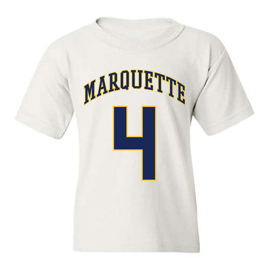 Marquette - NCAA Men's Basketball : Nolan Minessale - Replica Shersey Youth T-Shirt-0