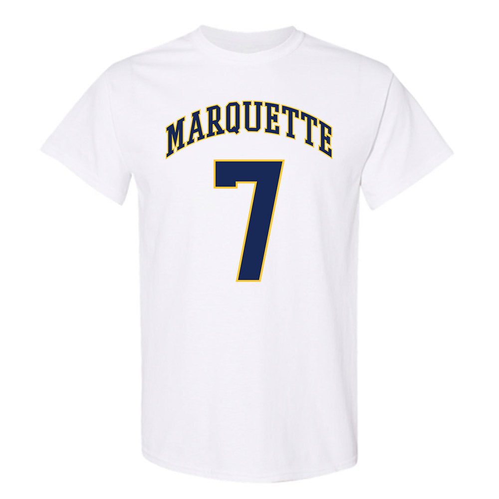 Marquette - NCAA Men's Basketball : Ian Miletic - Replica Shersey T-Shirt-0