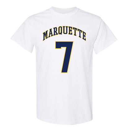 Marquette - NCAA Men's Basketball : Ian Miletic - Replica Shersey T-Shirt-0