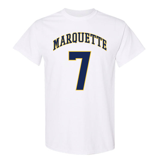 Marquette - NCAA Men's Basketball : Ian Miletic - Replica Shersey T-Shirt-0