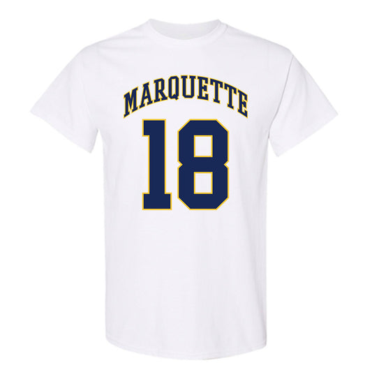 Marquette - NCAA Men's Basketball : Caedin Hamilton - Replica Shersey T-Shirt-0