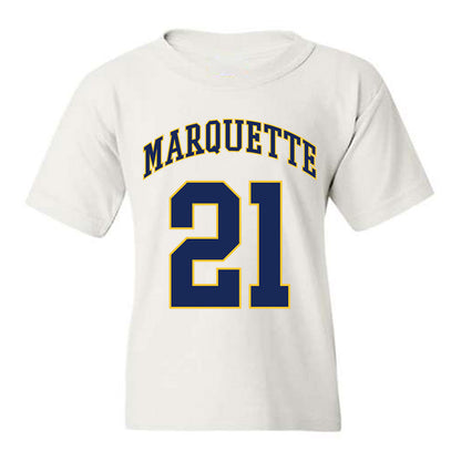 Marquette - NCAA Men's Basketball : Alex Egbuonu - Replica Shersey Youth T-Shirt-0