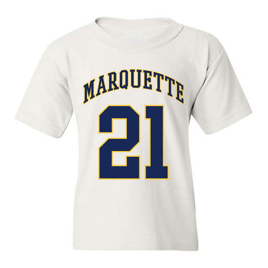Marquette - NCAA Men's Basketball : Alex Egbuonu - Replica Shersey Youth T-Shirt-0