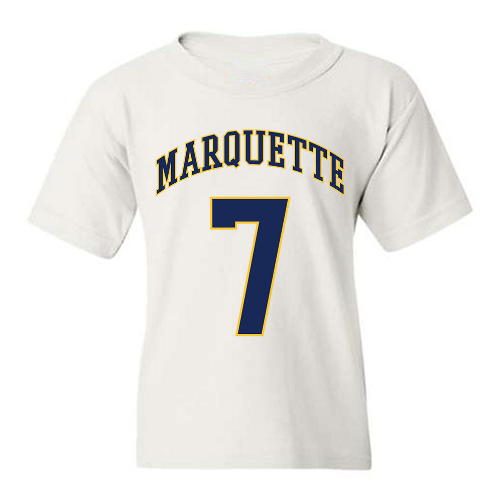 Marquette - NCAA Men's Basketball : Ian Miletic - Replica Shersey Youth T-Shirt-0