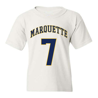 Marquette - NCAA Men's Basketball : Ian Miletic - Replica Shersey Youth T-Shirt-0