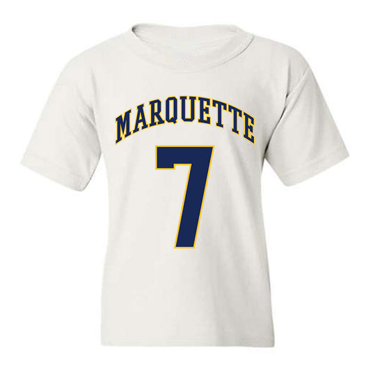 Marquette - NCAA Men's Basketball : Ian Miletic - Replica Shersey Youth T-Shirt-0