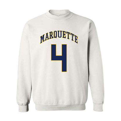 Marquette - NCAA Men's Basketball : Nolan Minessale - Replica Shersey Crewneck Sweatshirt-0