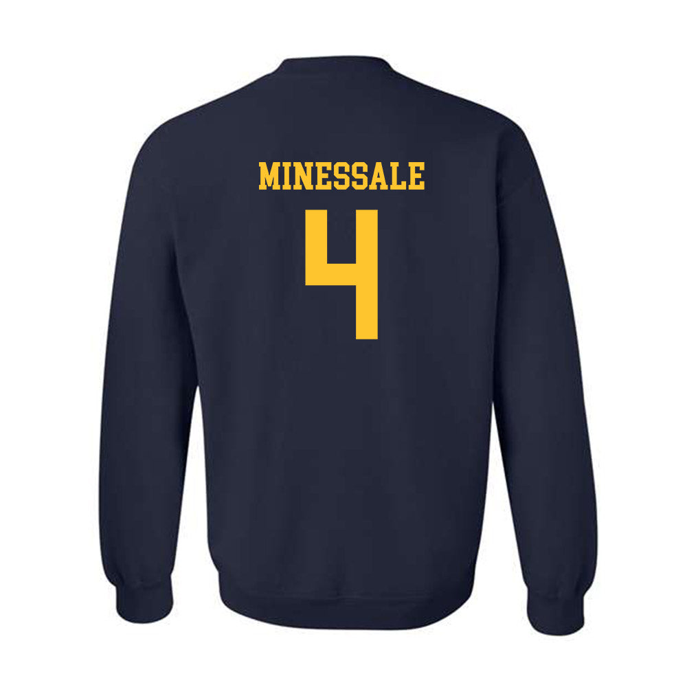 Marquette - NCAA Men's Basketball : Nolan Minessale - Replica Shersey Crewneck Sweatshirt-1