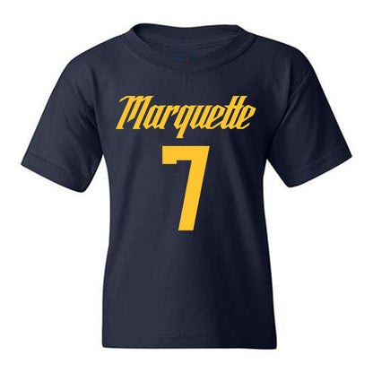 Marquette - NCAA Men's Basketball : Ian Miletic - Replica Shersey Youth T-Shirt-0
