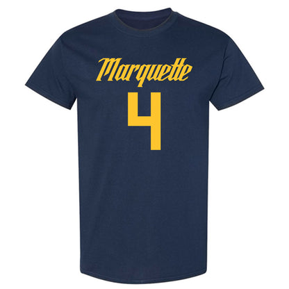 Marquette - NCAA Men's Basketball : Nolan Minessale - Replica Shersey T-Shirt-0