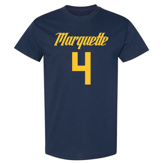 Marquette - NCAA Men's Basketball : Nolan Minessale - Replica Shersey T-Shirt-0