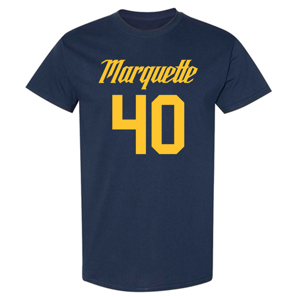 Marquette - NCAA Men's Basketball : Casey O'Malley - Replica Shersey T-Shirt-0