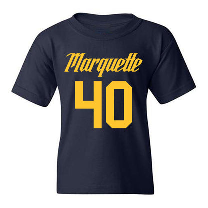 Marquette - NCAA Men's Basketball : Casey O'Malley - Replica Shersey Youth T-Shirt-0