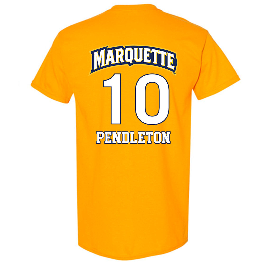 Marquette - NCAA Men's Soccer : Nico Pendleton - Replica Shersey T-Shirt-1