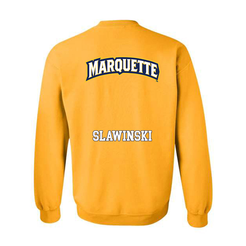 Marquette - NCAA Men's Soccer : Will Slawinski - Replica Shersey Crewneck Sweatshirt-1