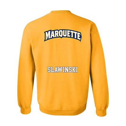 Marquette - NCAA Men's Soccer : Will Slawinski - Replica Shersey Crewneck Sweatshirt-1